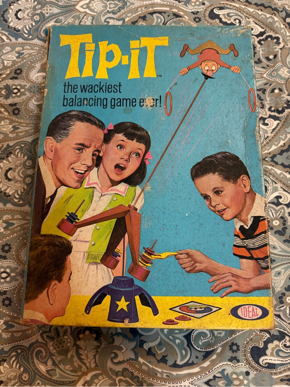 Tip-It Balancing Game by Ideal 1965